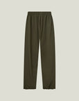 Cuera Active Cuera Track Pants in Army, flat lay front view