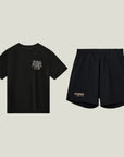 Cuera Breathe WPC Uniform in Black, flat lay front view
