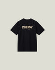 Cuera Oncourt Breathe Cuera T-Shirt in Black, flat lay back view