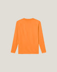 Cuera Oncourt LS Layer T-Shirt in Orange, flat lay back view