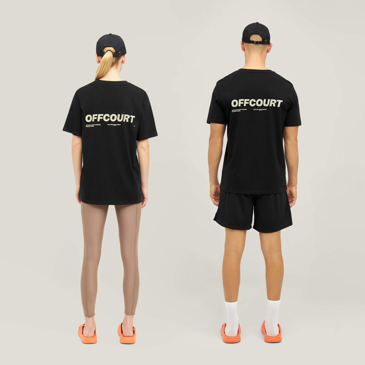 Relaxed Heavy Offcourt T-Shirt - Black