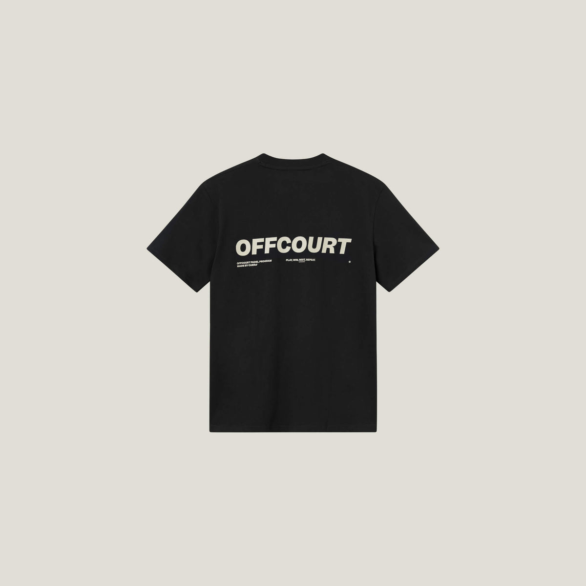 Relaxed Heavy Offcourt T-Shirt - Black