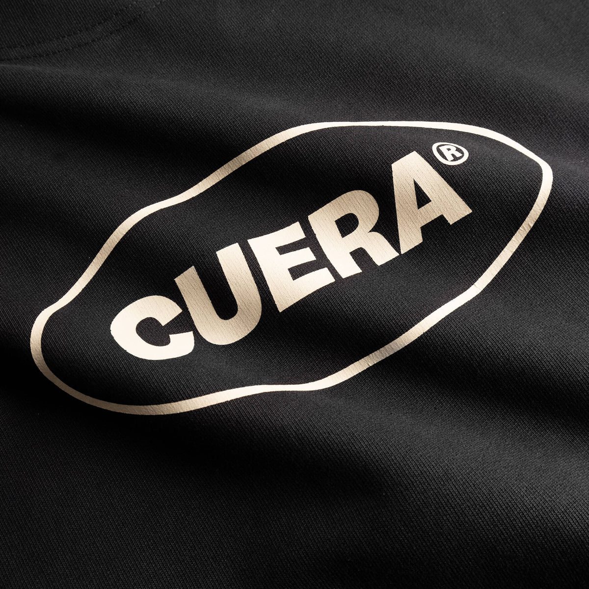Relaxed Heavy Offcourt Hoodie - Black