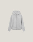 Relaxed Heavy Offcourt Hoodie - Grey
