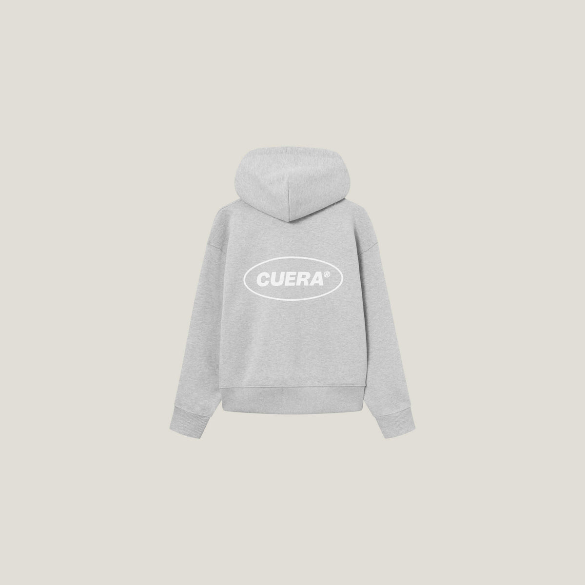 Relaxed Heavy Offcourt Hoodie - Grey