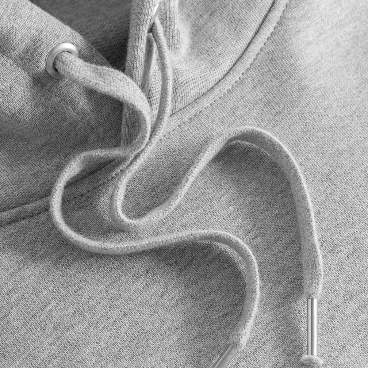 Relaxed Heavy Offcourt Hoodie - Grey