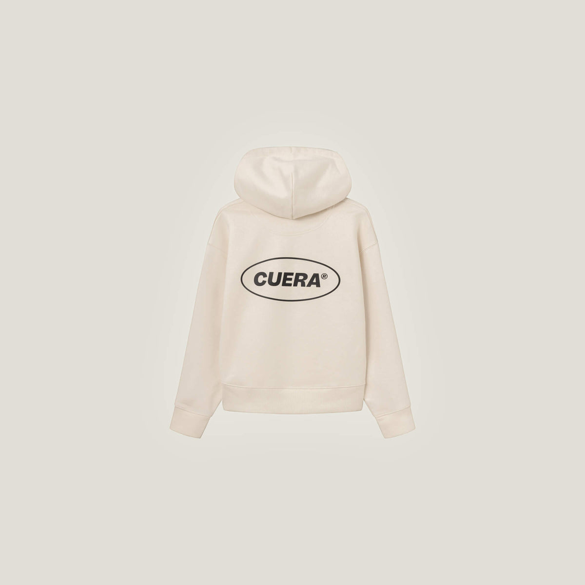 Relaxed Heavy Offcourt Hoodie - Off White