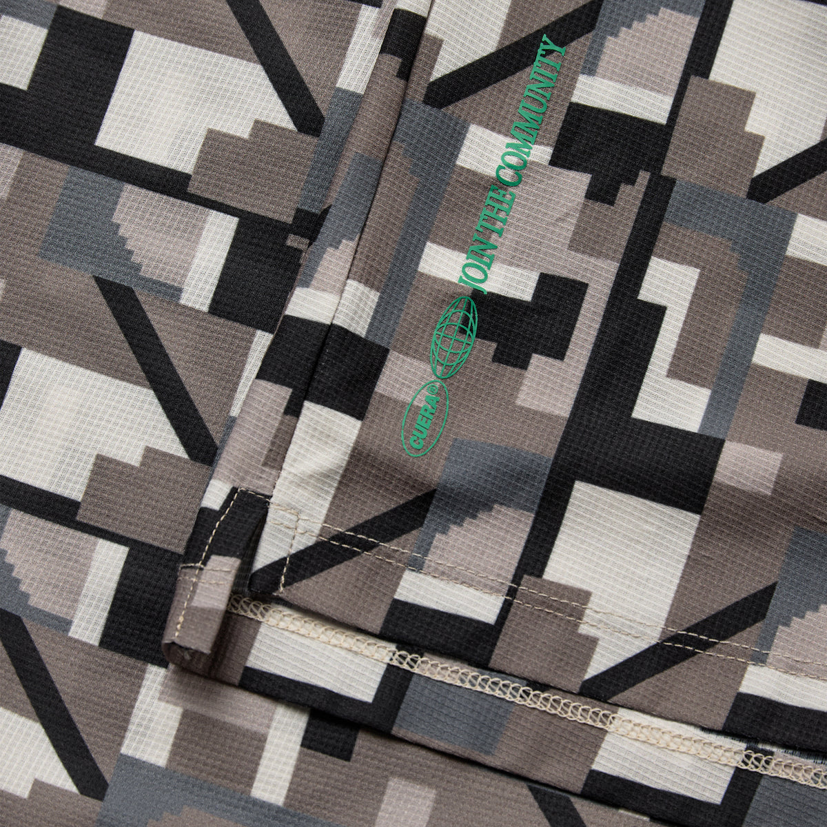 Oncourt Breathe Camou T-Shirt - Camou Green Print
