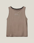 Oncourt Regular Tank Top - Taupe