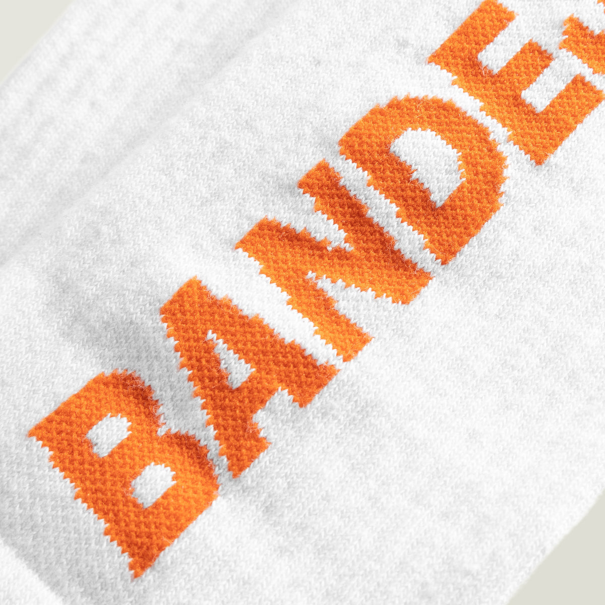 4-Padel Crew Socks - White
