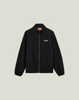 Cuera Active Cuera Track Jacket in Black, flat lay front view