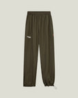 Cuera Active Cuera Track Pants in Army, flat lay front view