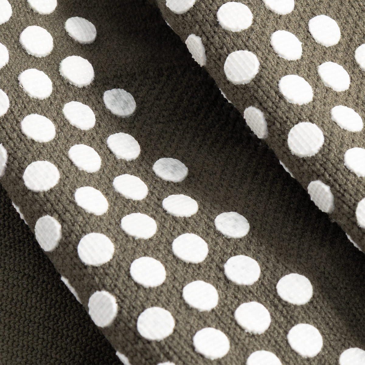Cuera Oncourt Grip Sock in Army, grip sole detail