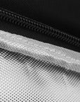 Cuera Padel Racket Sleeve in Black, fabric detail