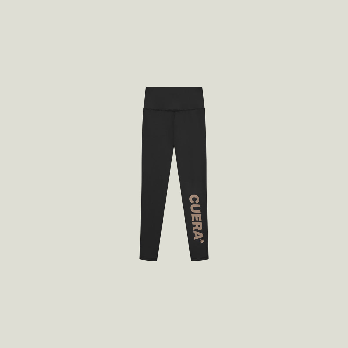 Cuera Zip Cardigan &amp; Tights Long in Black Bundle, flat lay front view